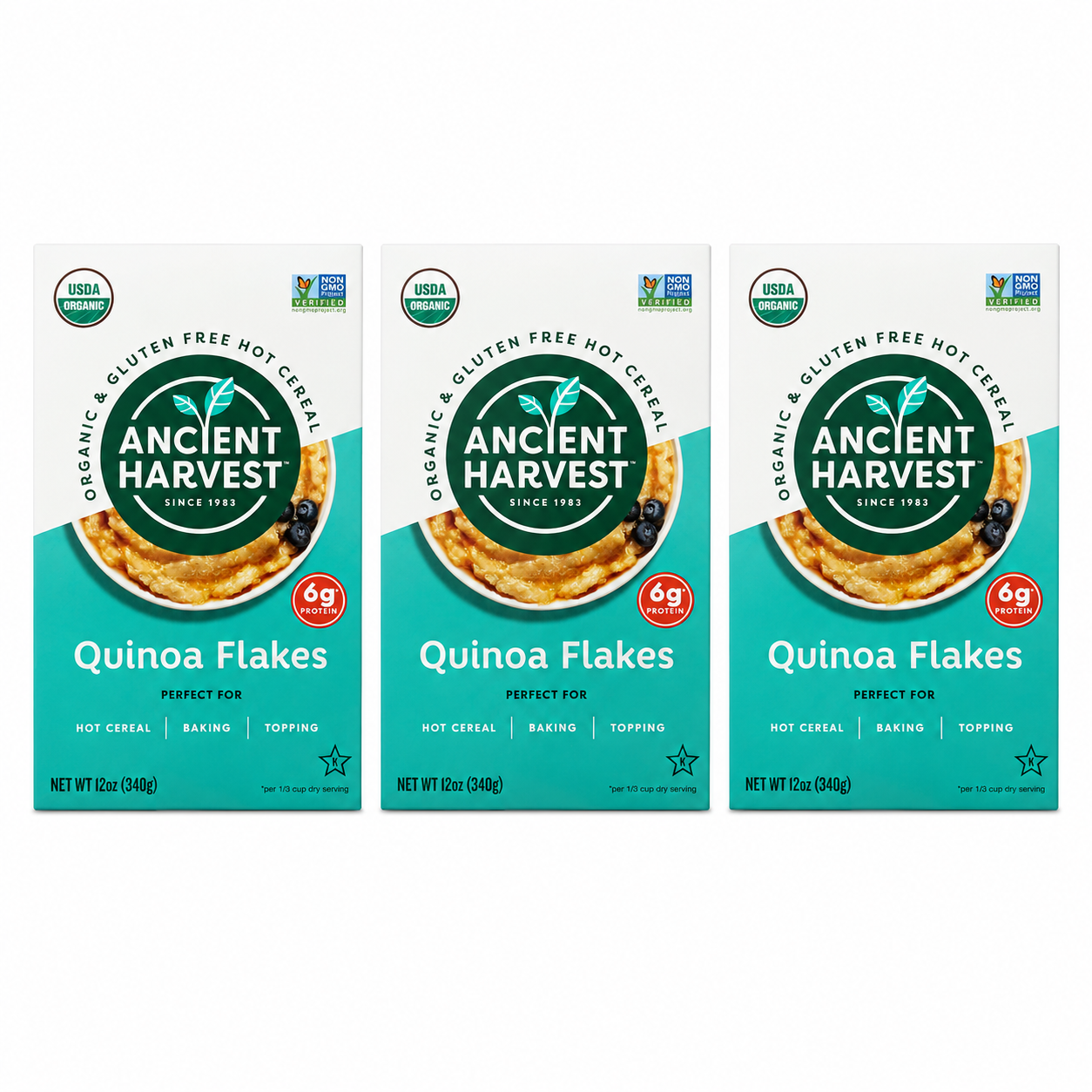 QUINOA Ancient Harvest Quinoa Flakes Organic Gluten Free 12 oz Quinoa